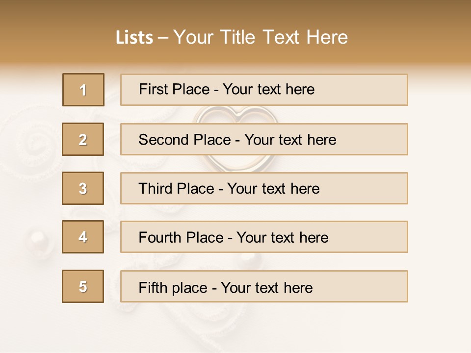Wedding Background White Love PowerPoint Template