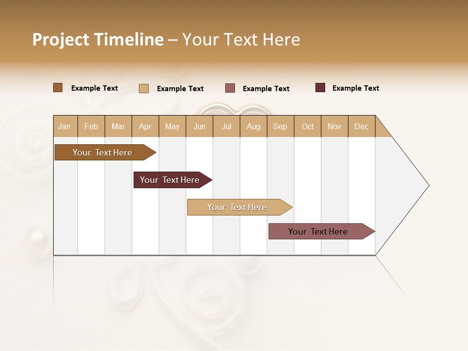 Wedding Background White Love PowerPoint Template