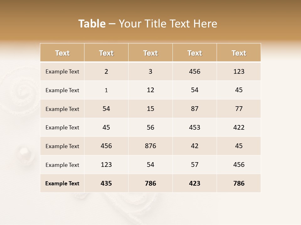 Wedding Background White Love PowerPoint Template