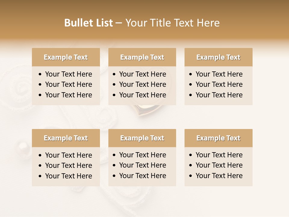 Wedding Background White Love PowerPoint Template