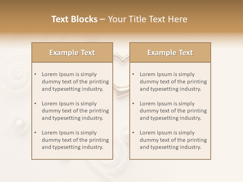 Wedding Background White Love PowerPoint Template