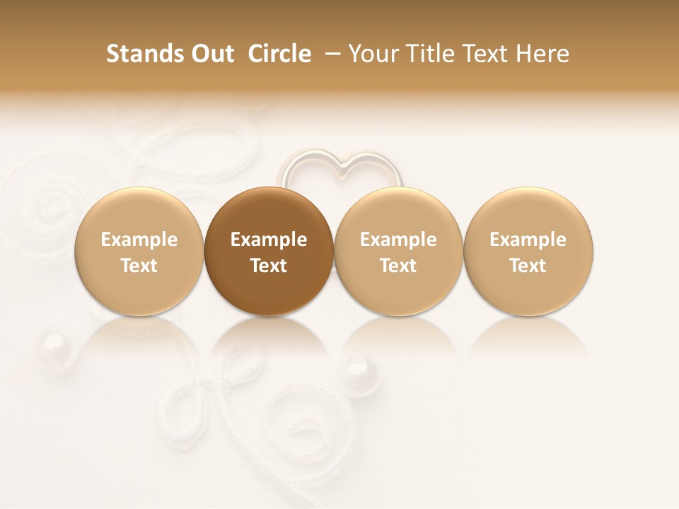 Wedding Background White Love PowerPoint Template