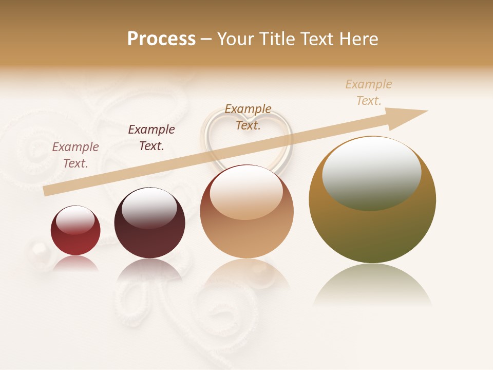 Wedding Background White Love PowerPoint Template