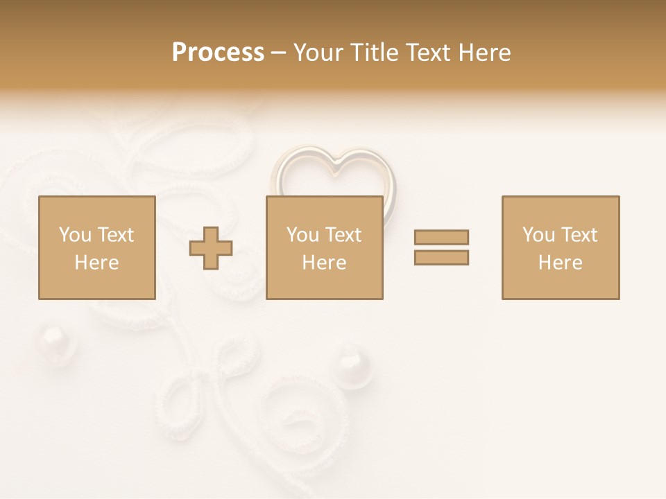 Wedding Background White Love PowerPoint Template