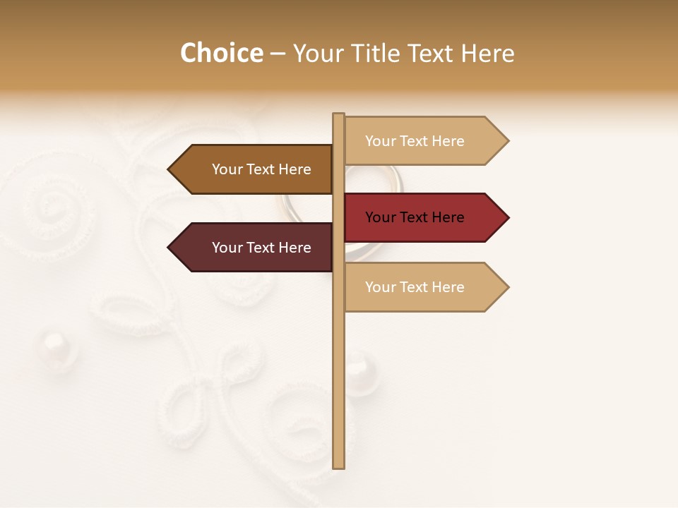 Wedding Background White Love PowerPoint Template