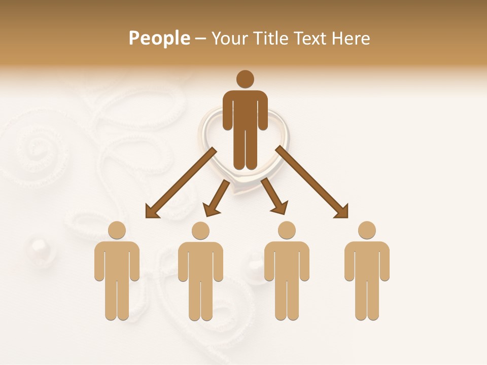 Wedding Background White Love PowerPoint Template