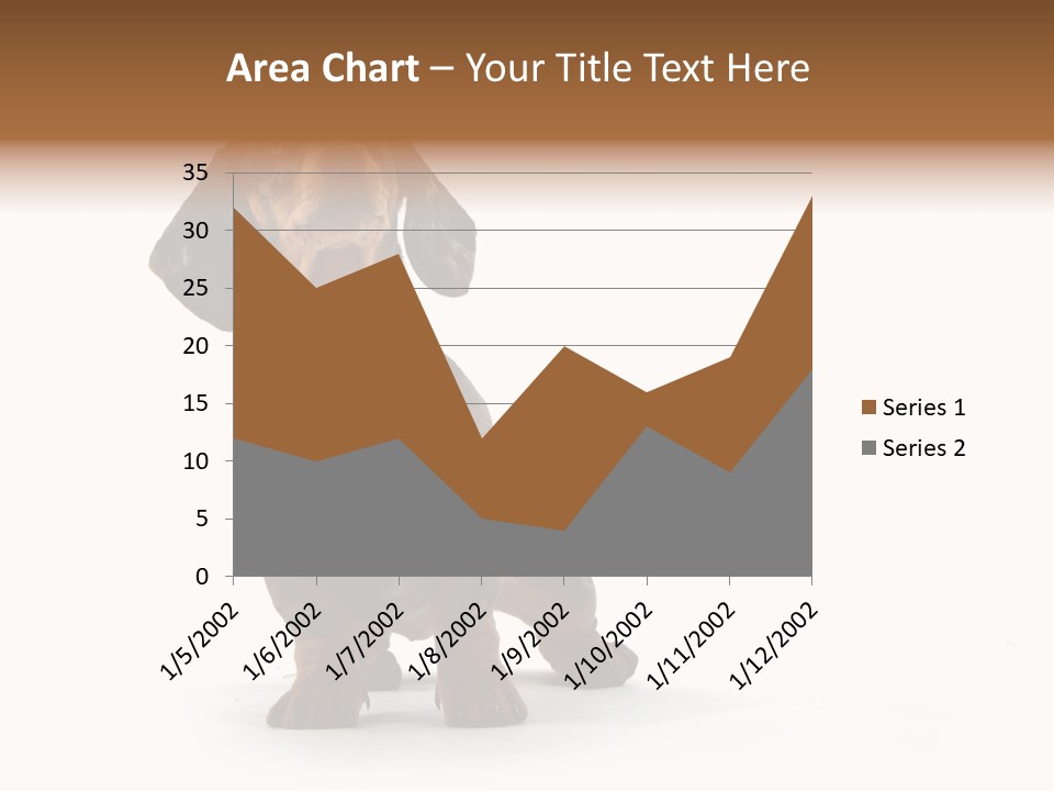 Dog Black Domestic PowerPoint Template