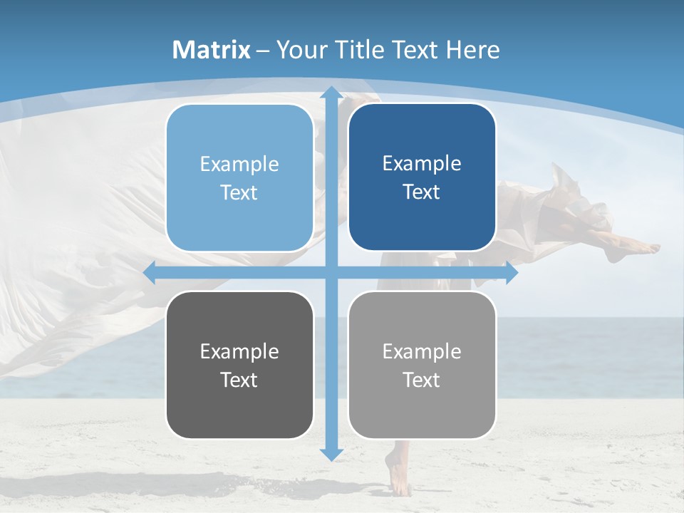 Sunny Beach Lifestyle PowerPoint Template