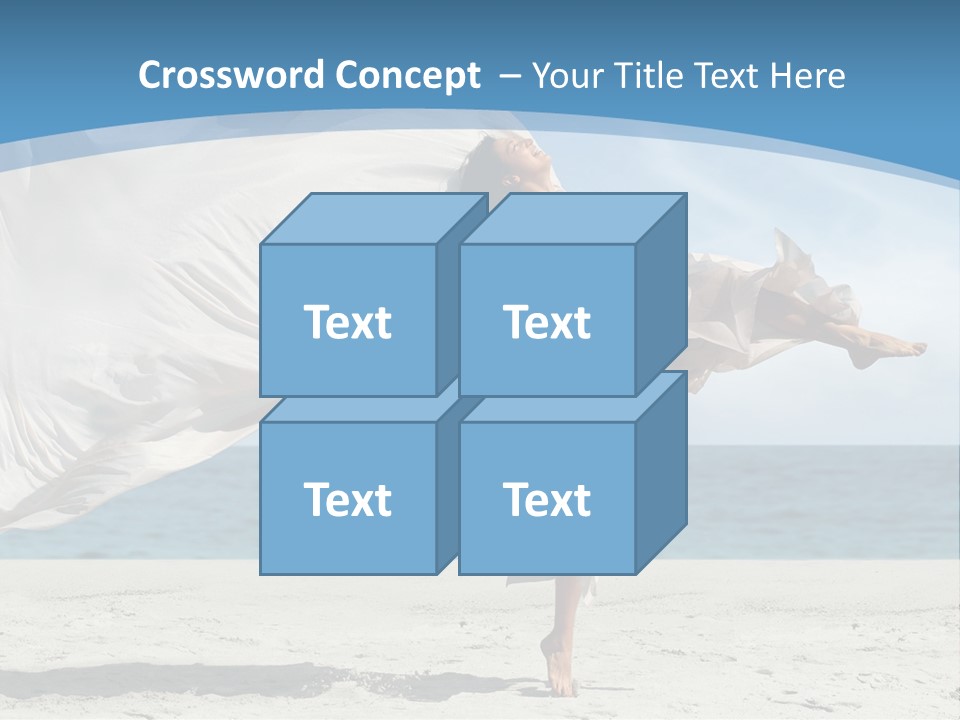 Sunny Beach Lifestyle PowerPoint Template