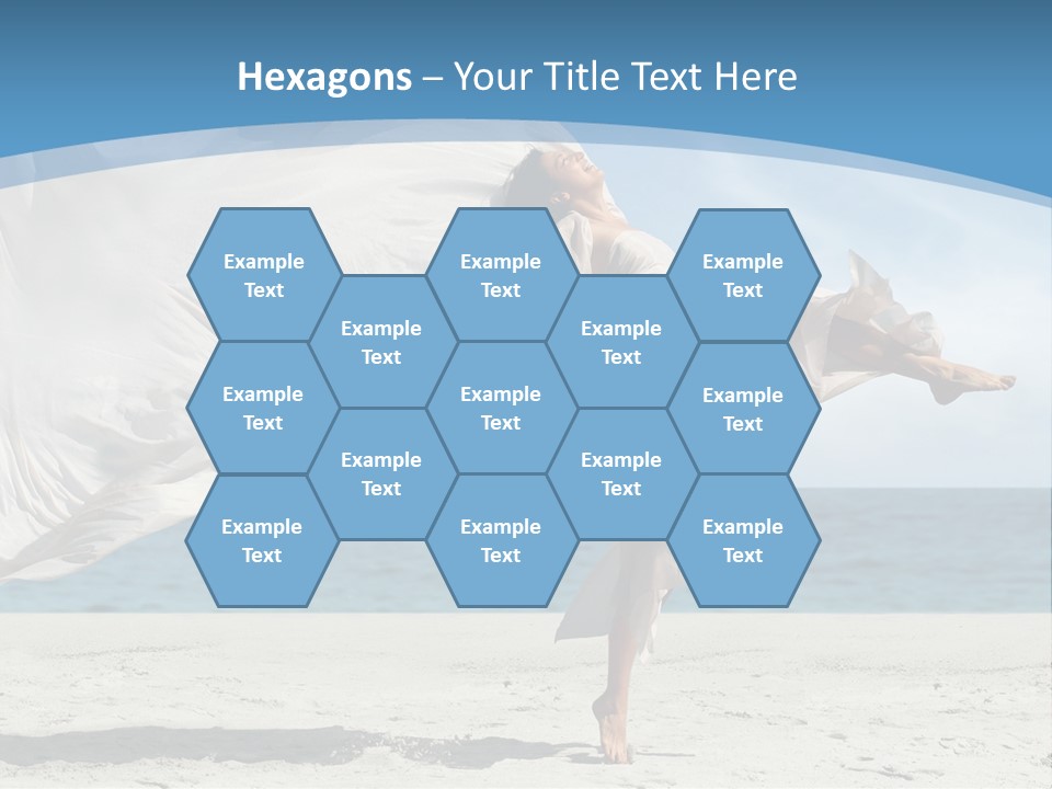 Sunny Beach Lifestyle PowerPoint Template