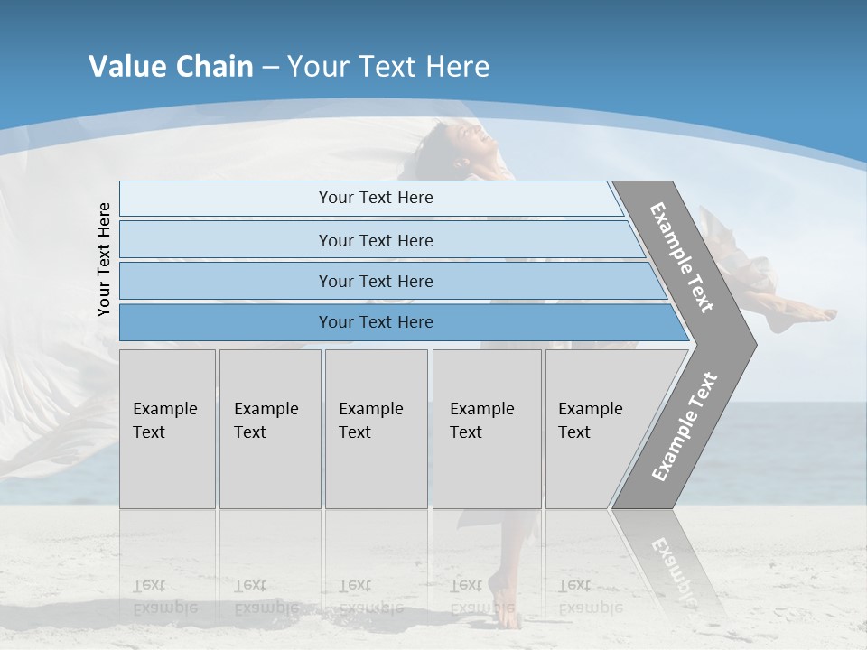 Sunny Beach Lifestyle PowerPoint Template