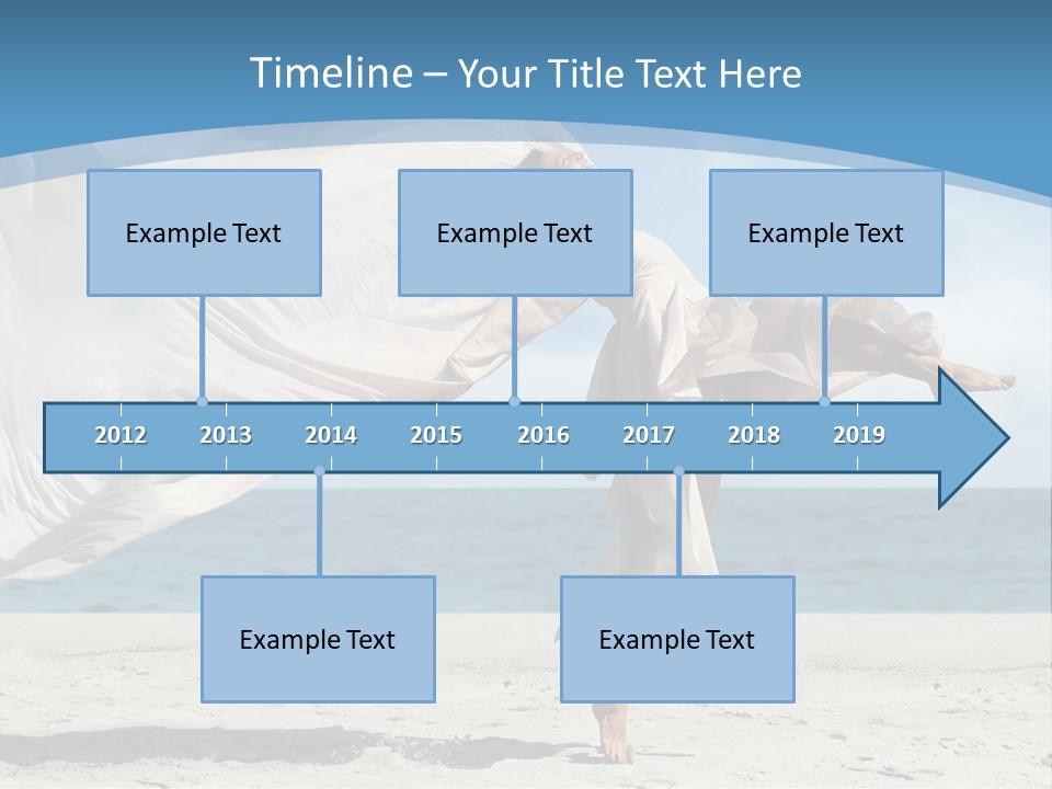 Sunny Beach Lifestyle PowerPoint Template
