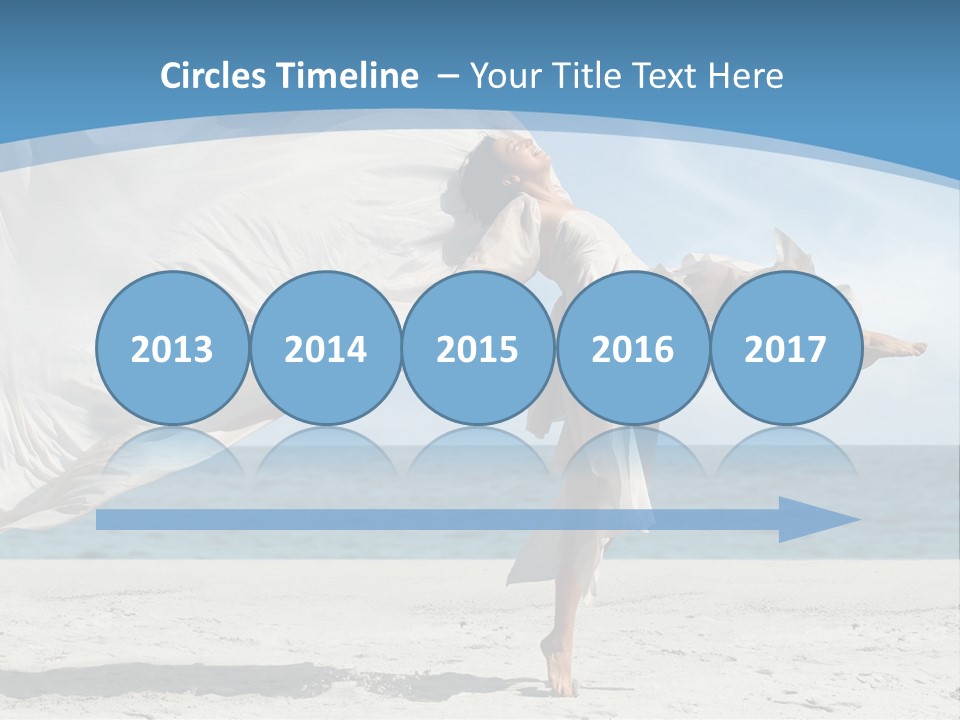 Sunny Beach Lifestyle PowerPoint Template