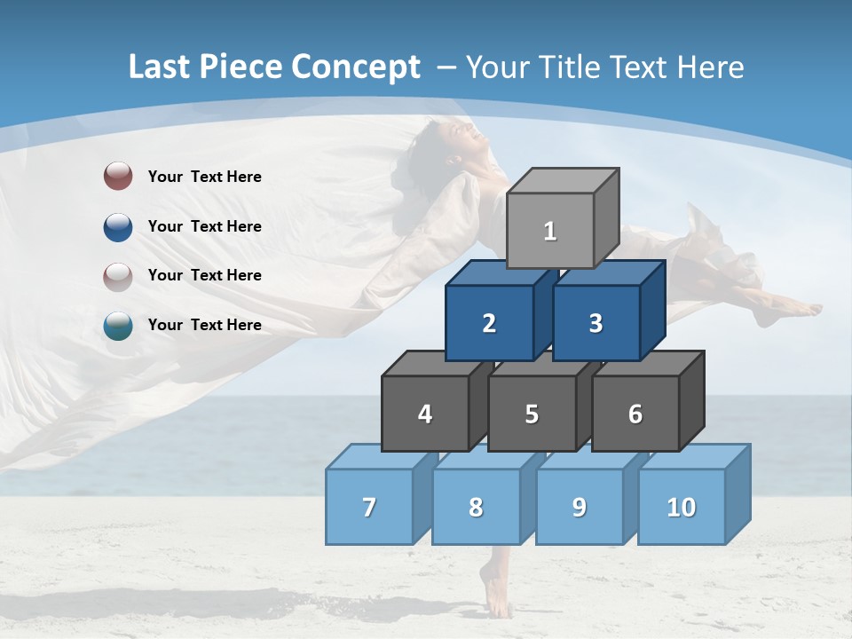 Sunny Beach Lifestyle PowerPoint Template