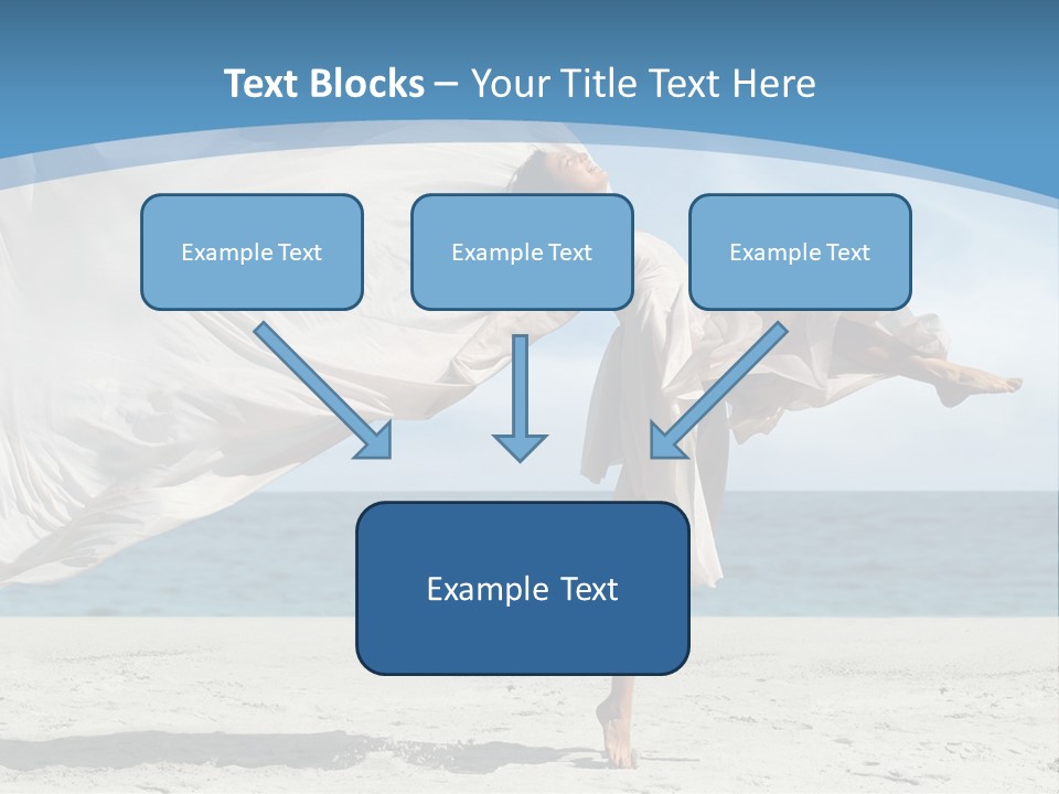 Sunny Beach Lifestyle PowerPoint Template