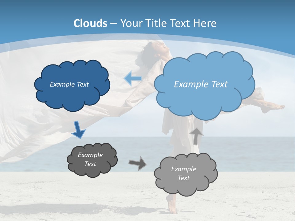 Sunny Beach Lifestyle PowerPoint Template