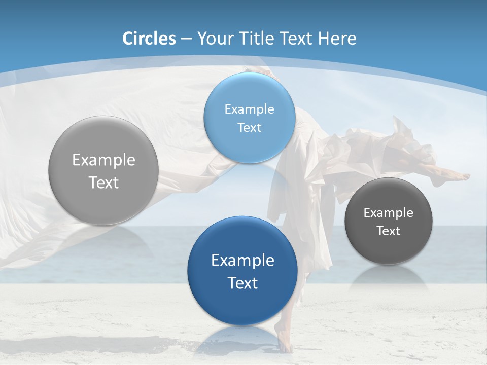 Sunny Beach Lifestyle PowerPoint Template