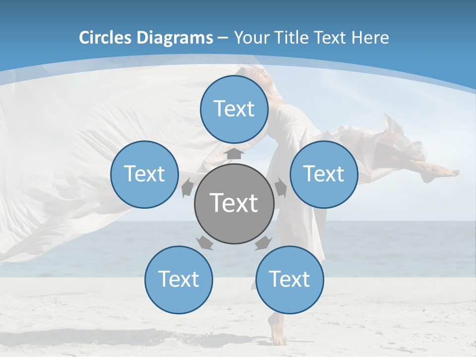 Sunny Beach Lifestyle PowerPoint Template