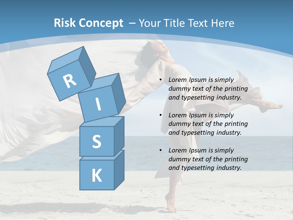 Sunny Beach Lifestyle PowerPoint Template