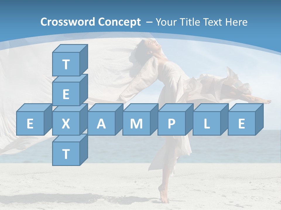 Sunny Beach Lifestyle PowerPoint Template