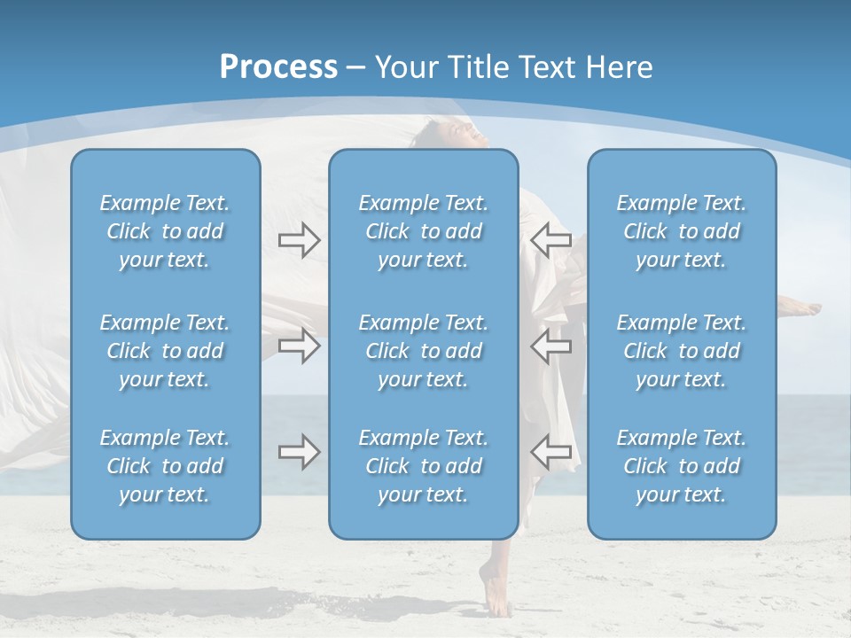 Sunny Beach Lifestyle PowerPoint Template