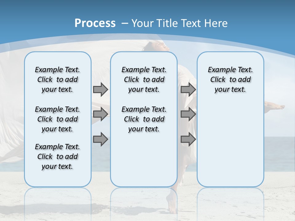 Sunny Beach Lifestyle PowerPoint Template
