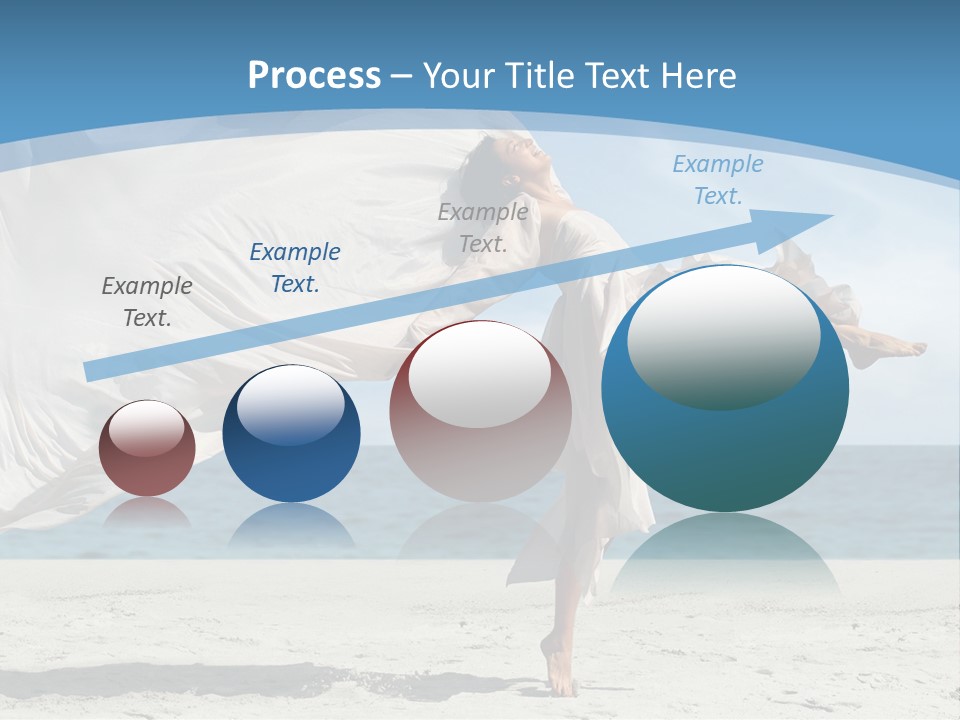 Sunny Beach Lifestyle PowerPoint Template