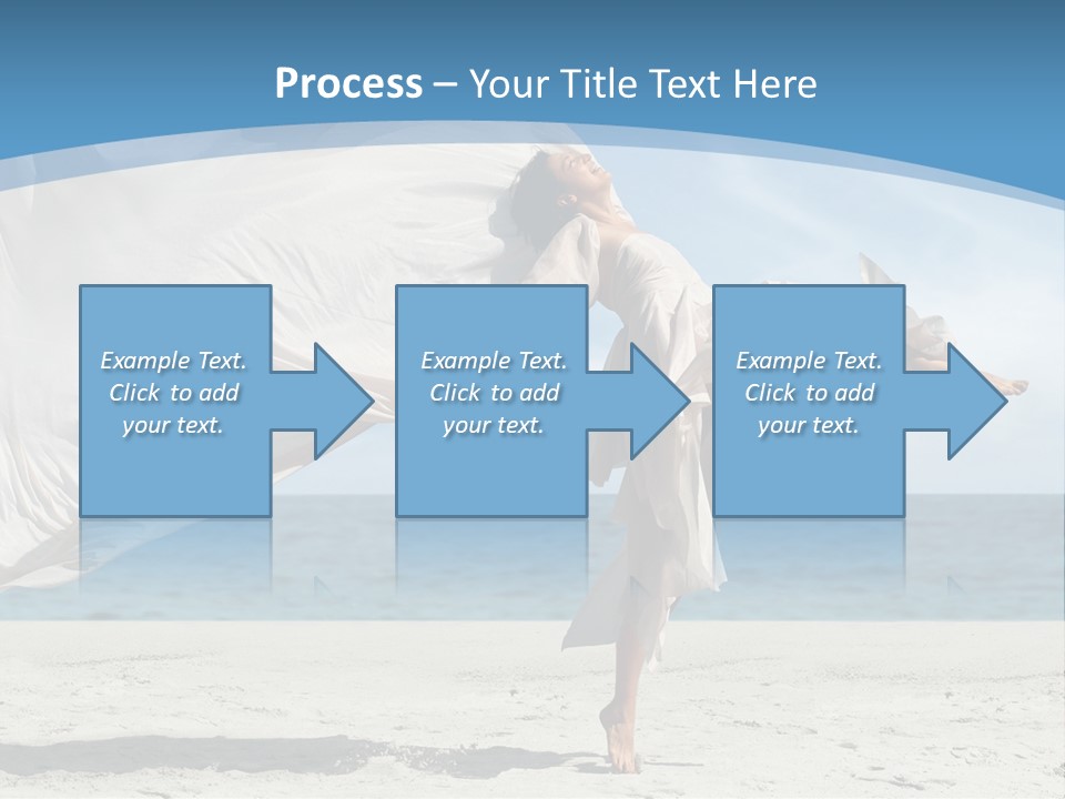 Sunny Beach Lifestyle PowerPoint Template