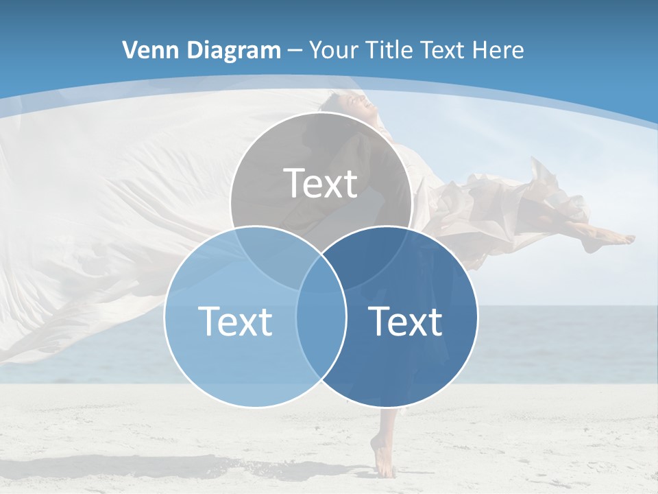 Sunny Beach Lifestyle PowerPoint Template