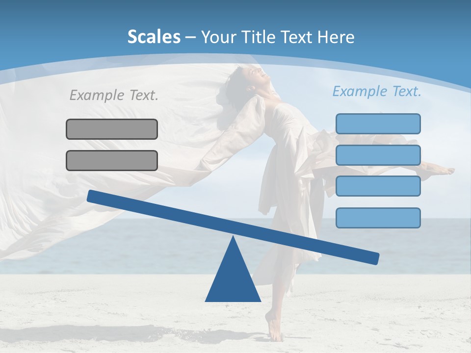 Sunny Beach Lifestyle PowerPoint Template