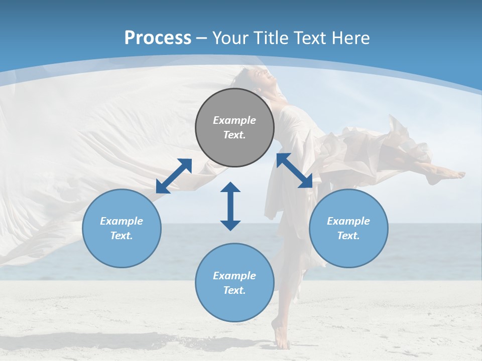 Sunny Beach Lifestyle PowerPoint Template