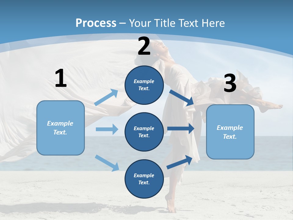 Sunny Beach Lifestyle PowerPoint Template