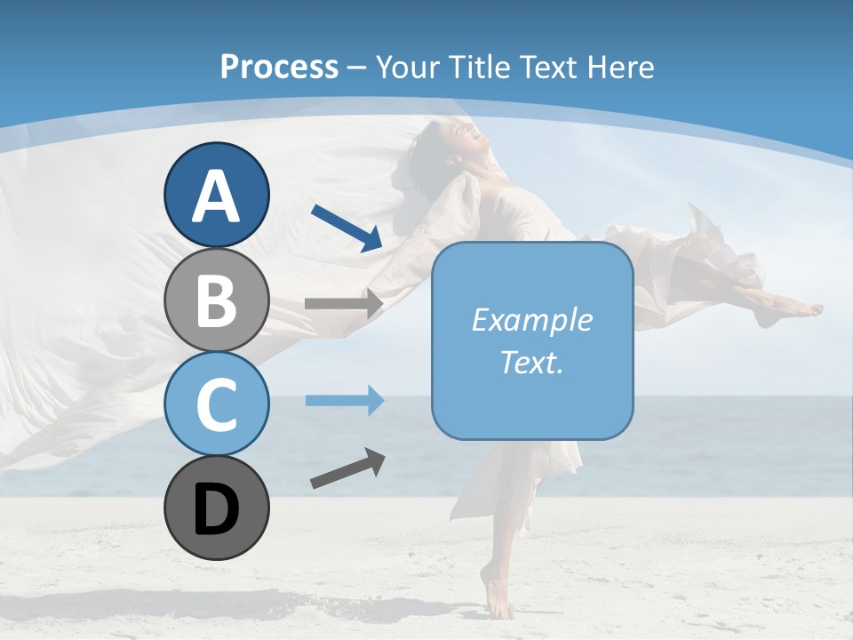 Sunny Beach Lifestyle PowerPoint Template