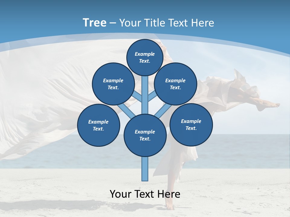 Sunny Beach Lifestyle PowerPoint Template