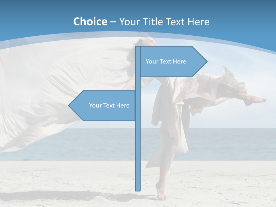 Sunny Beach Lifestyle PowerPoint Template