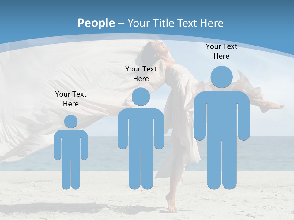 Sunny Beach Lifestyle PowerPoint Template