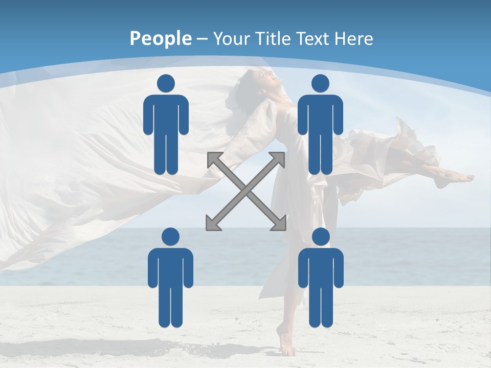 Sunny Beach Lifestyle PowerPoint Template