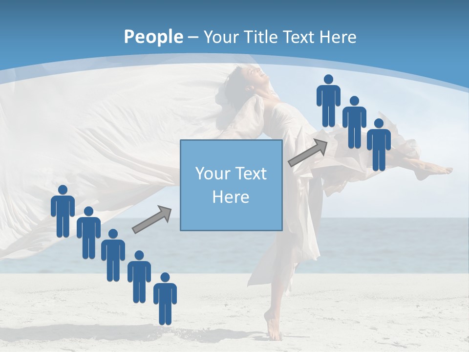 Sunny Beach Lifestyle PowerPoint Template