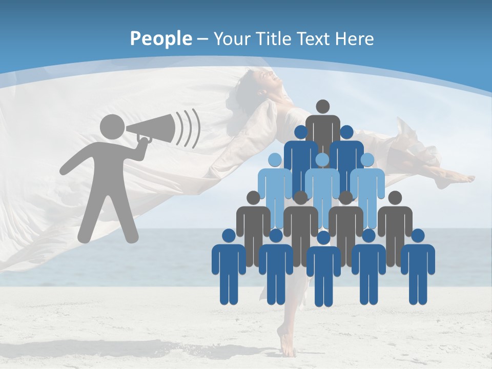 Sunny Beach Lifestyle PowerPoint Template