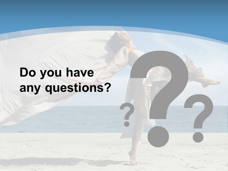 Sunny Beach Lifestyle PowerPoint Template