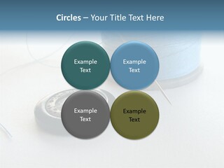 Spool Isolated Tailoring PowerPoint Template