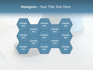 Spool Isolated Tailoring PowerPoint Template