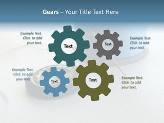 Spool Isolated Tailoring PowerPoint Template