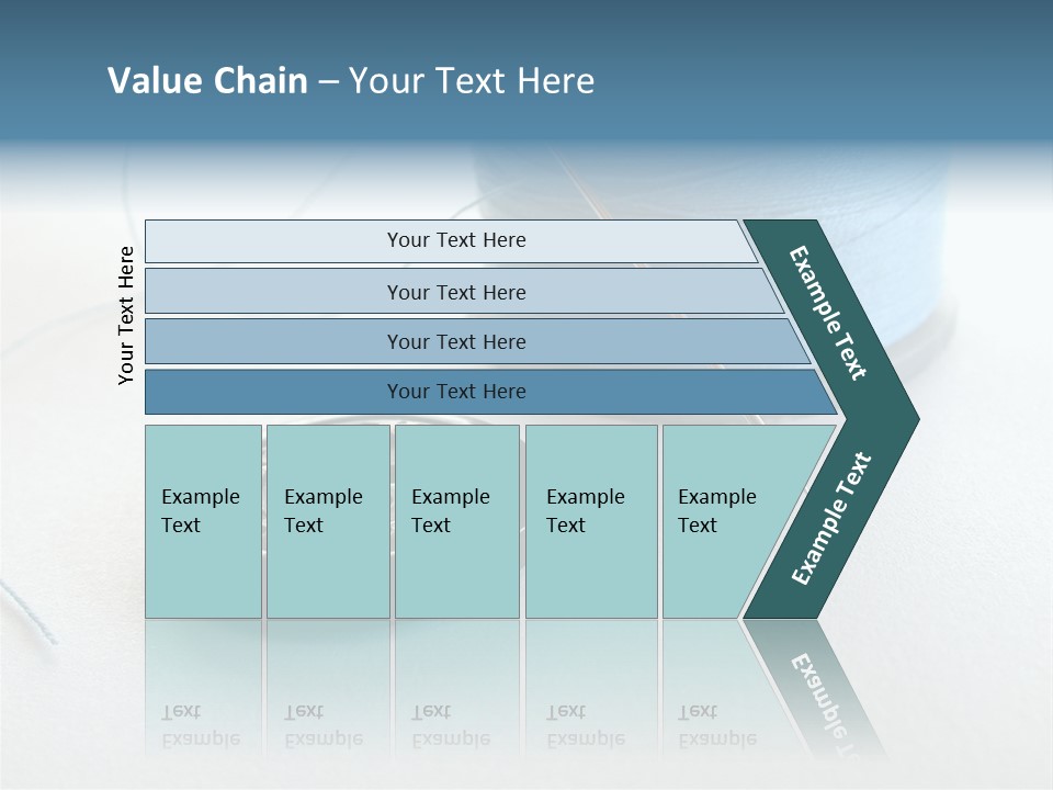 Spool Isolated Tailoring PowerPoint Template
