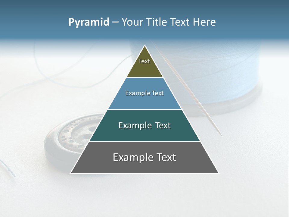 Spool Isolated Tailoring PowerPoint Template
