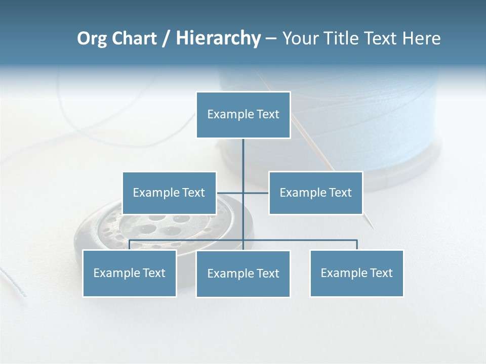 Spool Isolated Tailoring PowerPoint Template