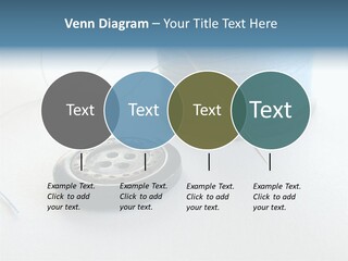 Spool Isolated Tailoring PowerPoint Template