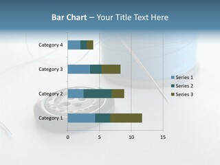 Spool Isolated Tailoring PowerPoint Template