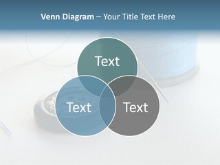 Spool Isolated Tailoring PowerPoint Template