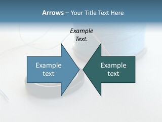 Spool Isolated Tailoring PowerPoint Template